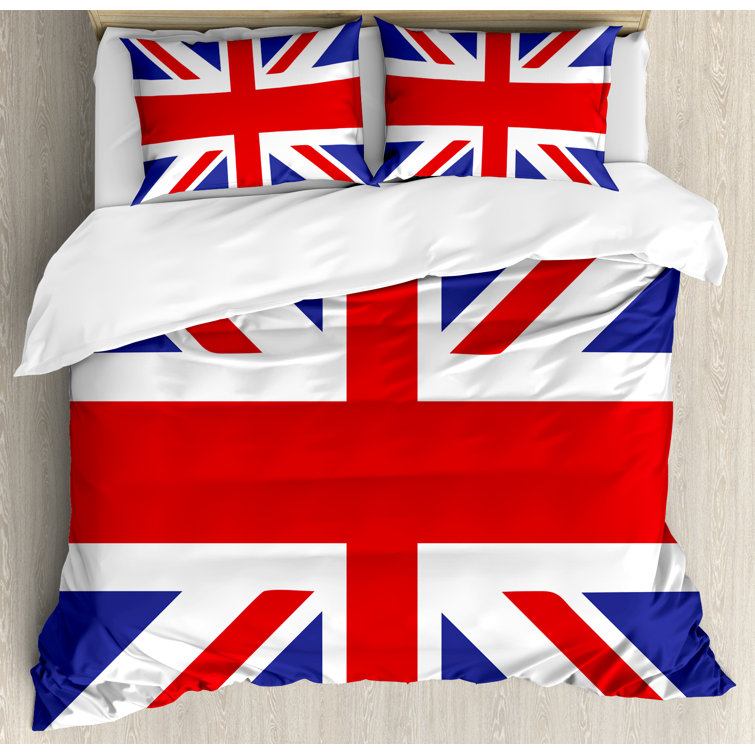 Ambesonne Union Jack Duvet Cover Set Wayfair